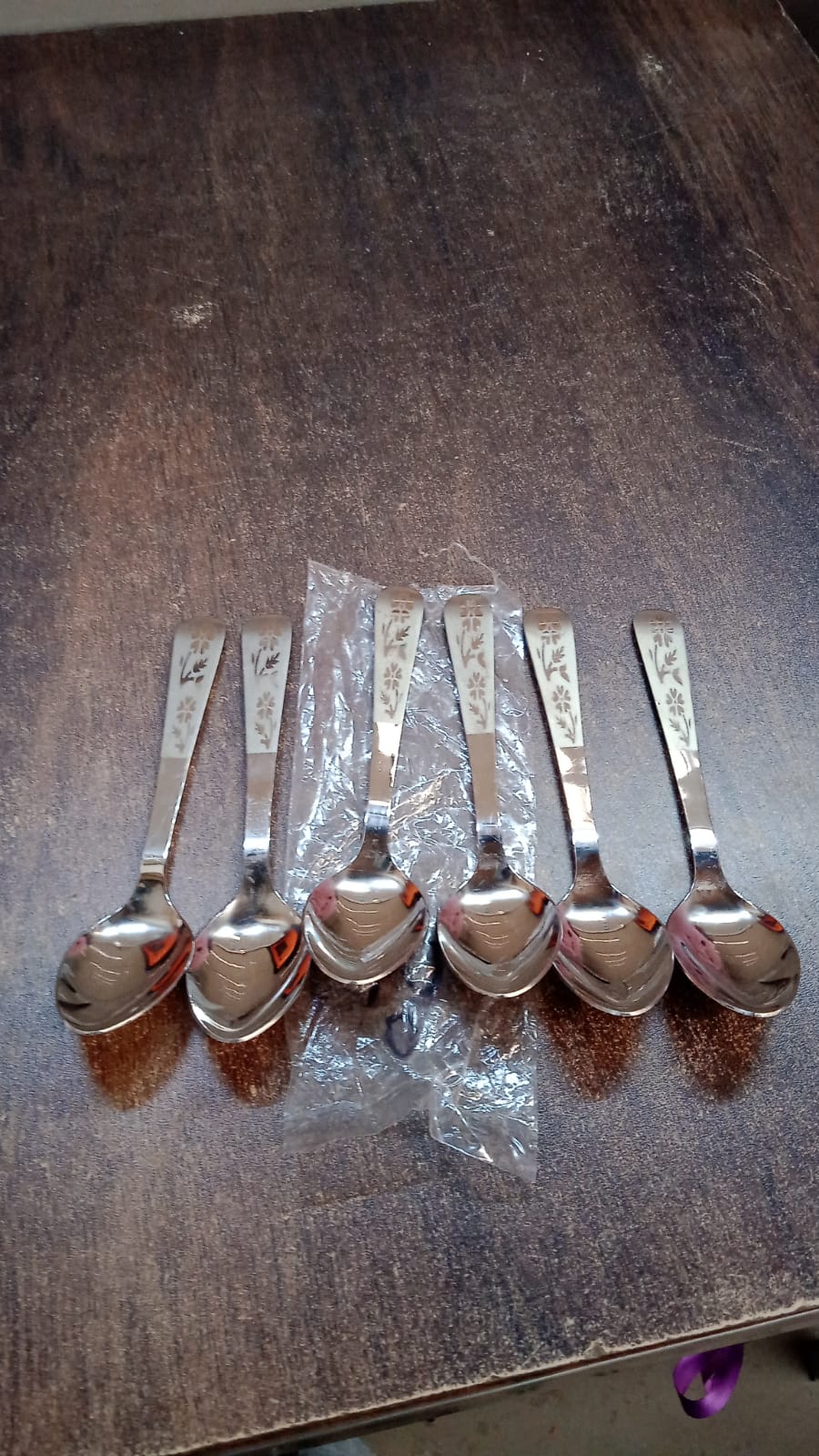 Stainless Steel Table Spoons Set of 6 Stainless Steel Table Spoons Set of 6